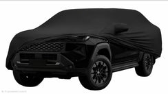 Dual Cab Ute Indoor Car Cover, 260GSM Satin Stretch, Custom Fit