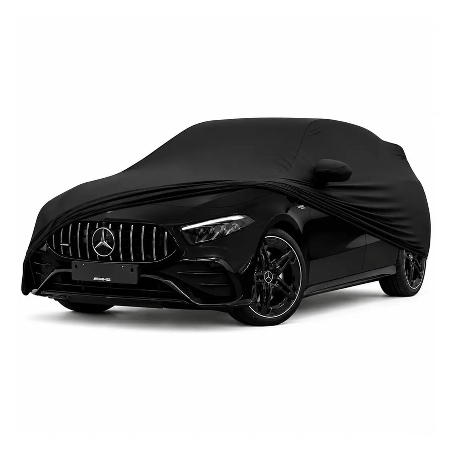 Hatchback Indoor Cover, Satin Stretch, Custom Fit With Fleece Lining