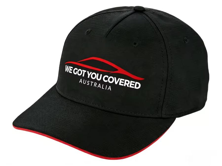 WGYC Car Cover Snap-BacK Hat Black - We-Got-You-Covered-Australia