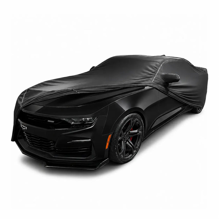 Custom Outdoor Car Cover, Waterproof 350 GSM Faux Leather With Fleece Lining
