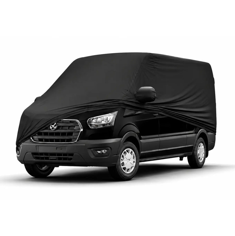 Van Indoor Cover, Satin Stretch, Custom Fit With Fleece Lining